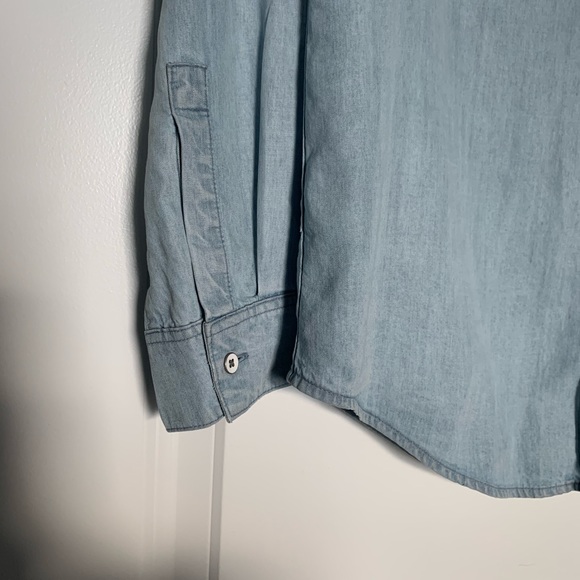 CLUB MONACO - Light Denim Shirt - Size S - Picture 11 of 11